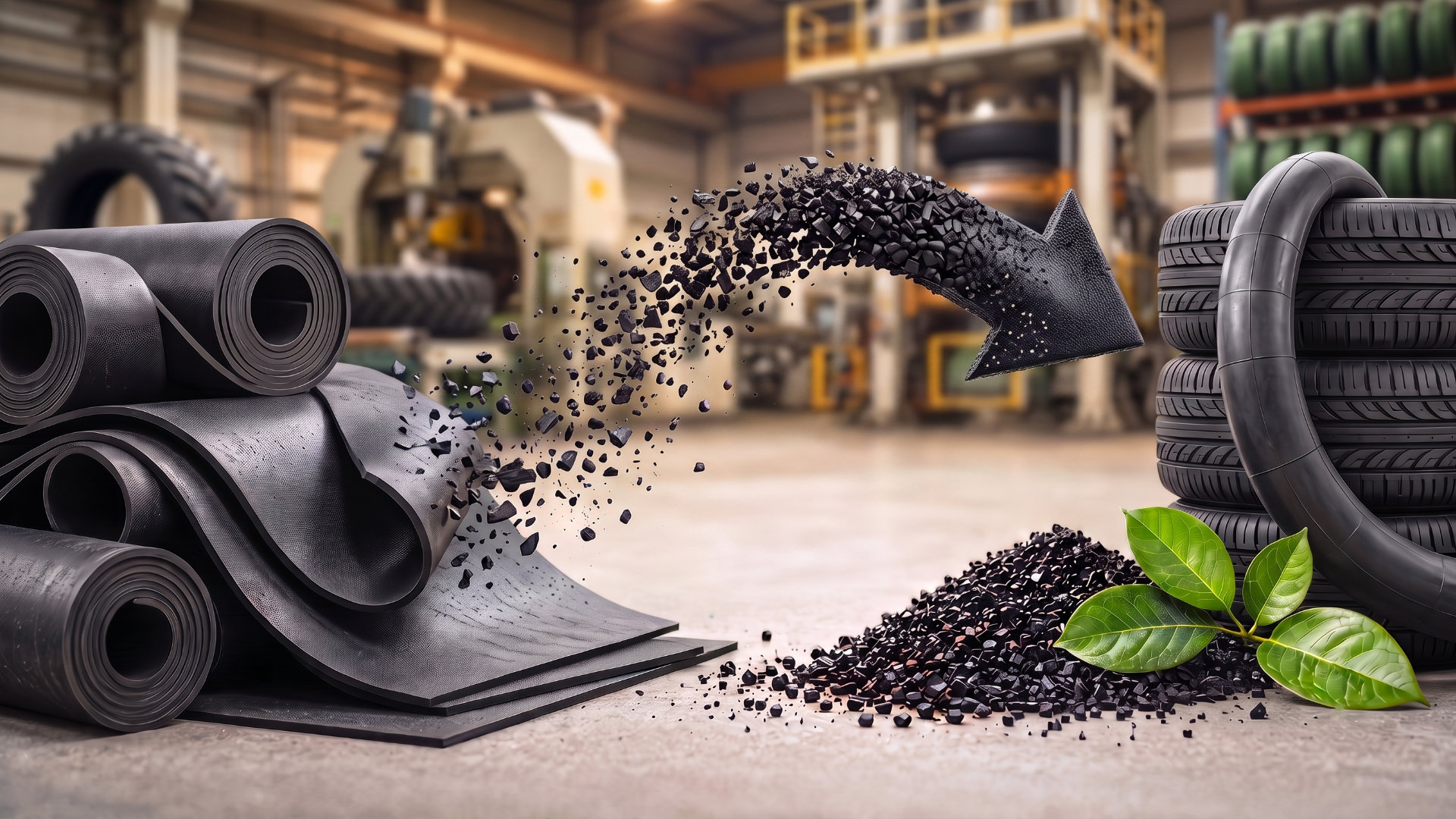 premium-grade-reclaim-rubber-production